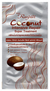Маска для волос RasYan Восстанавливающая с кокосом 30 г