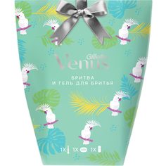 Подарочный набор Venus Satin Care с гелем для бритья