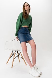 Юбка женская Blend She 20203129 синяя M