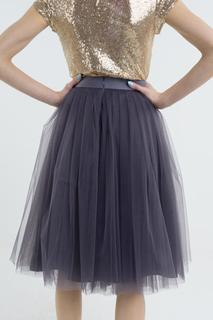 Юбка женская T-Skirt 15SS-02-0001-BS серая 42 RU