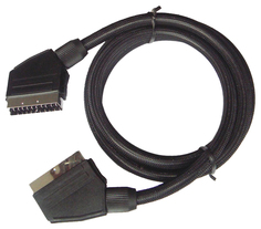 Кабель Supra SCART - SCART 3м Black (SSD-3N)