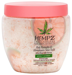 Скраб для тела Hempz Pink Pomelo & Himalayan Sea Salt Herbal Body Salt Scrub 155 г