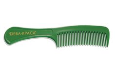 Расческа ДОКТОР Н "Дева краса " Р-12 зеленая