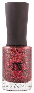 Лак для ногтей Masura Золотая коллекция Celebrate red with pat 11 мл