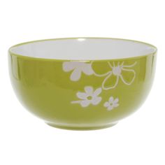 Салатник HomeStar салатово-белый 14 см
