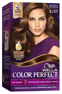 Краска для волос Wella Color Perfect 5/37 Шоколад с карамелью 50 мл