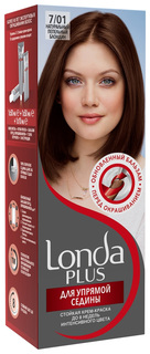 Краска для волос Londa Plus 7/01 Натуральный пепельный блондин 110 мл