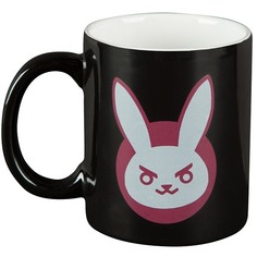 Кружка Overwatch D.VA Black Pink Blizzard