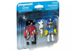 Конструктор Playmobil Офицер космической полиции и вор 70080