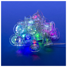 Новогодняя электрическая гирлянда Uniel S0280-020/DTA RGB BELLS 07919 2,8 м разноцветный
