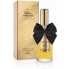 Массажное масло Bijoux Indiscrets LIGHT MY FIRE Caramel 100 мл