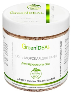 Соль для ванн GreenIdeal Для здорового сна 520 г