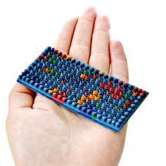 Массажер акупунктурный Аппликатор Ляпко Малыш, шаг иглы 3,5 мм, 3,5 x 8 см