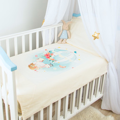 Комплект детского постельного белья Золотой Гусь Слоненок