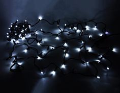 Новогодняя электрическая гирлянда Rich LED RL-S10C-220V-CB/W 10 м белый холодный