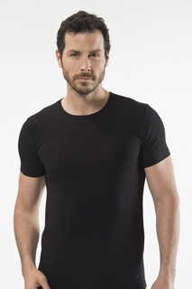 Футболка мужская 1305 Cacharel черная 2XL