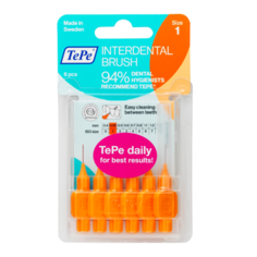 TePe Interdental brush original межзубные ершики 0,45 мм (6 шт) оранжевые