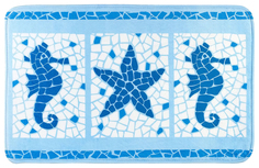 Коврик для ванной Tatkraft Marine Motifs 14916 Голубой
