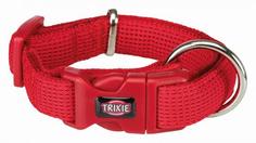 Ошейник для собак повседневный TRIXIE, обхват шеи 22-35 см, нейлон, красный