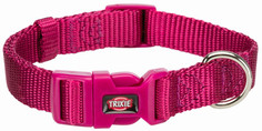 Ошейник для собак повседневный TRIXIE Premium, нейлон, розовый, 35–55 см/20 мм