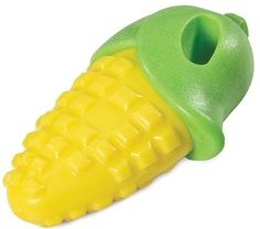 Мягкая игрушка для собак Triol Кукуруза, желтый, 13 см