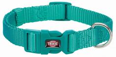 Ошейник для собак повседневный TRIXIE Premium, обхват шеи 22-35 см, нейлон, синий