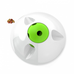 Интерактивная игрушка для собак Duvo+ Snack Puzzle , белый, 25 см