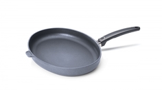 Сковорода для рыбы овальная литая WOLL Diamond Titan Best 1538TВ h-5 см, 38*28 см