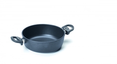 Сотейник WOLL Diamond Titan Best Induction с 2-мя ручками 824TBI h-8 см, d-24 см, 3,0 л