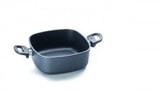 Сотейник WOLL Diamond Titan Best Induction с 2-мя ручками 1024TBI h-10 см, 24*24 см, 4,0 л