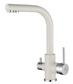 Смеситель для кухонной мойки Paulmark Essen Es213011-331 Белый