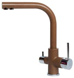 Смеситель для кухонной мойки Paulmark Essen Es213011-307 Терракотовый