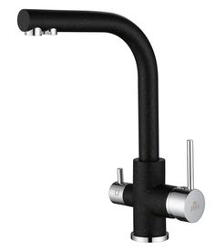 Смеситель для кухонной мойки Paulmark Essen Es213011-308 Черный