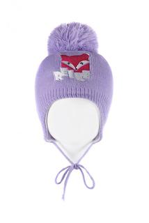 Шапка для девочки Reike Winter forest lilac, RKN1819-1 WFR lilac, р.40