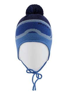 Шапка-шлем для мальчика Reike Ski park navy, RKN2021-8 SKP navy, р.46