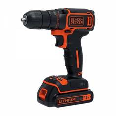 Аккумуляторная дрель-шуруповерт BLACK+DECKER BDCDC18B, 18В, 2 АКБ 1.5Ач