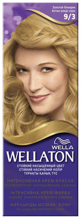 Краска для волос Wella Wellaton 9/3 золотой блондин 110 мл