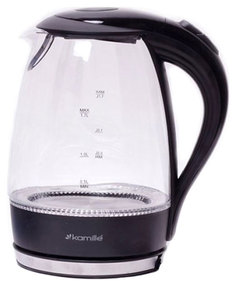 Чайник электрический Kamille 1700B Black