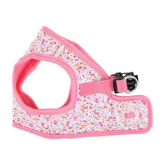 Шлейка-жилет для собак Puppia Wildflower XL, хлопок, розовый