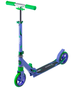 Ridex Самокат 2-колесный Razzle 145 мм, фиолетовый, зеленый
