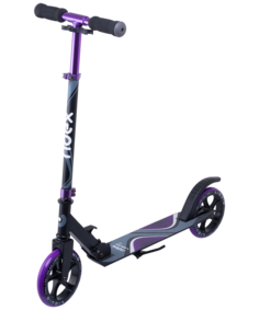 Ridex Самокат 2-колесный Liquid 180 мм, черный, фиолетовый