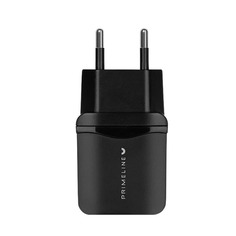 Сетевое зарядное устройство Primeline PRL-2320, 1 USB, black