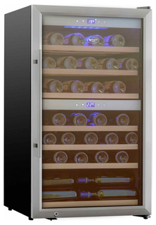 Винный шкаф Cold Vine C66-KSF2 Silver