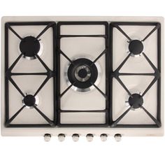 Встраиваемая варочная панель газовая Smeg SR775PO Beige