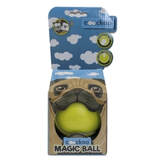 Апорт, интерактивная игрушка для собак Ebi Magic ball, лайм, 8.6 см