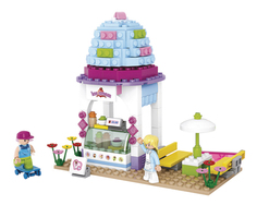 Конструктор пластиковый Sluban Кафе мороженое