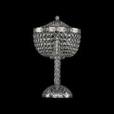 Настольная лампа 19281L4/25IV Ni Bohemia Ivele Crystal