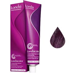 Крем-краска для волос Londa Color 4/65 шатен фиолетово-красный, 60 мл