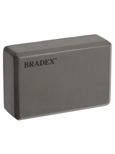 Блок для йоги Bradex SF 0407, серый