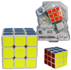 Головоломка 1Toy Куб 3 x 3 2 размера в наборе 5,5 см и 3 см